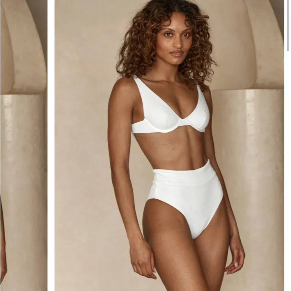 Monday Swimwear White Bikini Top